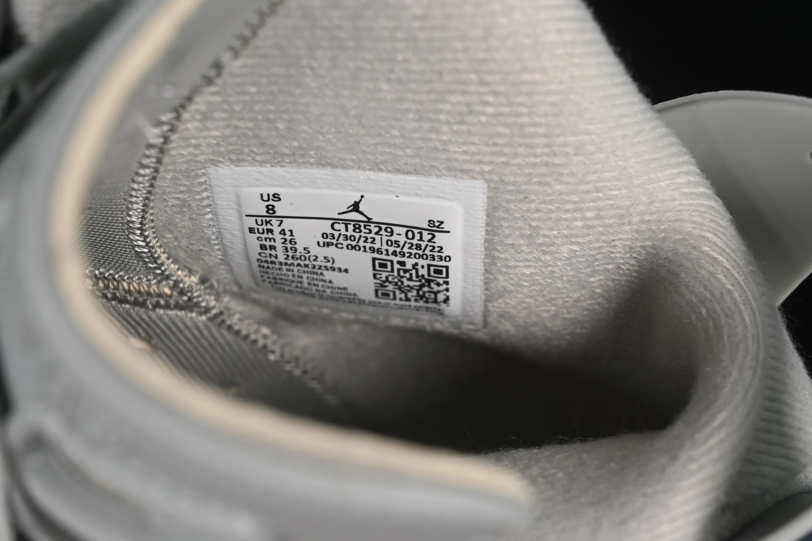 All categories Air Jordan Jordan series basketball shoes Air Jordan 6 F version Air Jordan 6 Retro "Georgetown" AJ6 Joe 6 Georgetown gray blue CT8529-012